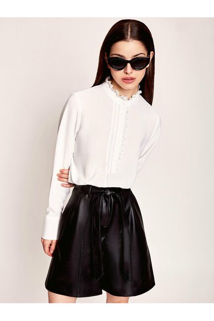 Шорты из экокожи CA-0-912124-167 от byME 