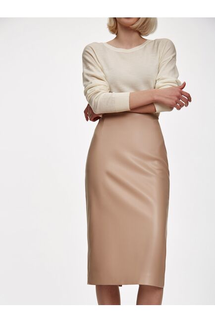 Юбка-карандаш из экокожи от byME 