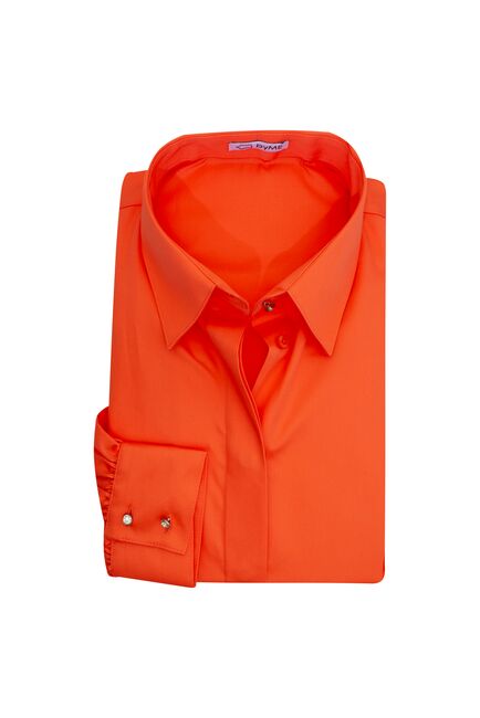 Женская рубашка с объемным рукавом - 8152 от byME 