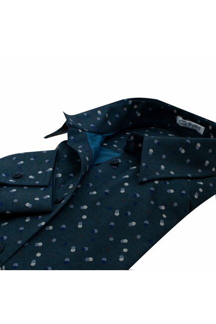 Женская рубашка в оверсайз силуэте - 8183 от byME 