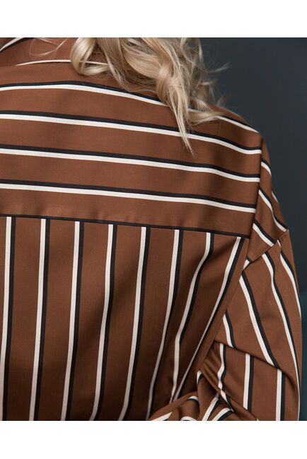 Женская рубашка под запонку - 8186 от byME 