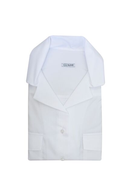 Женская рубашка в оверсайз силуэте - 8219 от byME 