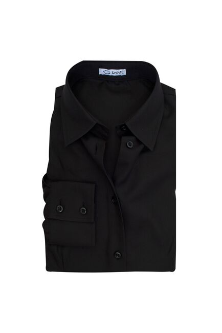 Женская рубашка боди черная - 8151 от byME 