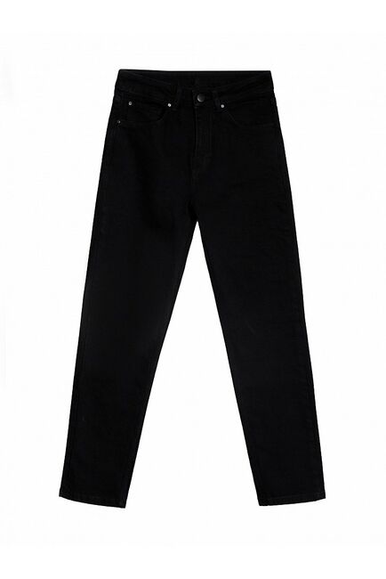 Женские укороченные джинсы чёрные CA-1-36705_50031-167 от byME 