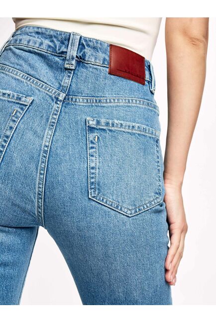 Джинсы женские укороченные голубые CA-1-36705 от byME 