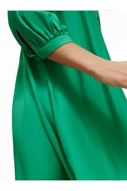 Платье женское на пуговицах зелёное - CA-1-38707_70011-009 от byME 