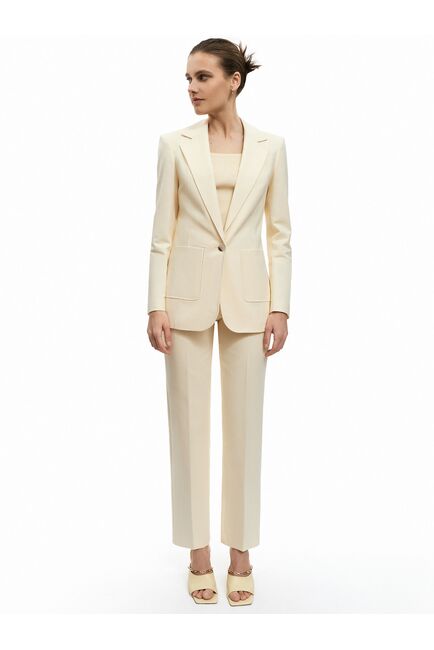 Жакет женский молочного цвета от byME 