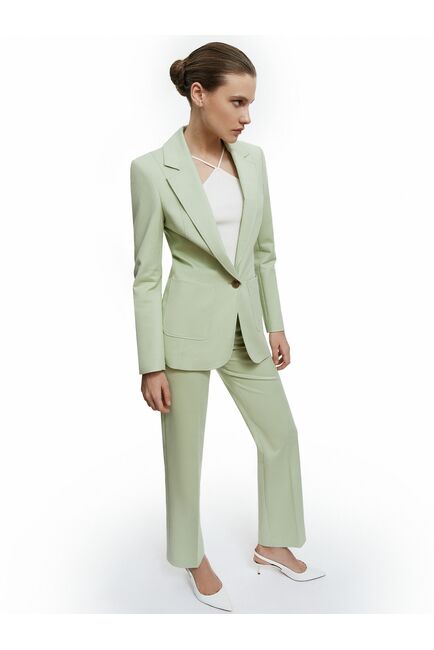 Жакет женский однобортный салатовый от byME 