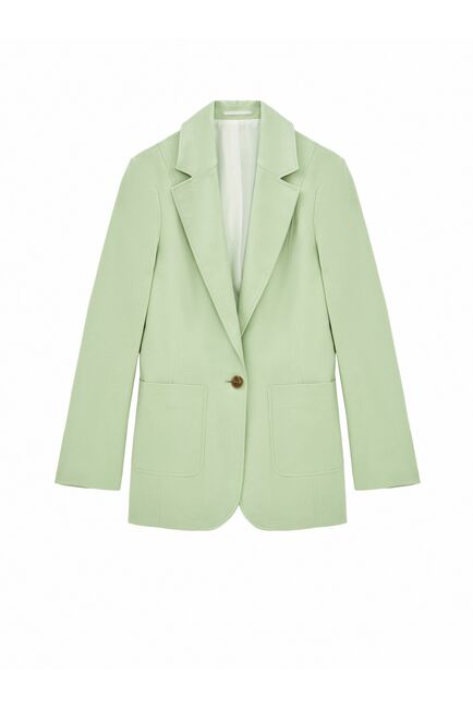 Жакет женский однобортный салатовый от byME 