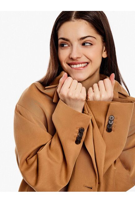 Жакет женский удлиненный с карманами от byME 