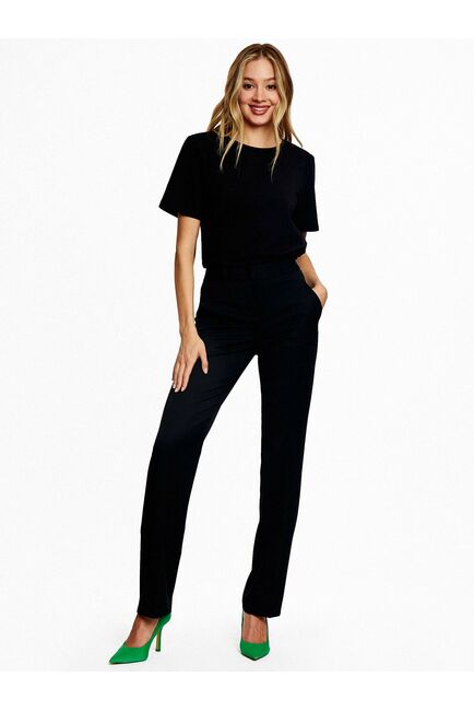 Брюки зауженные женские черные CA-3-21500211 от byME 