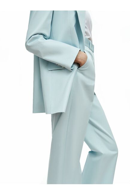 Жакет женский однобортный голубой от ByME 