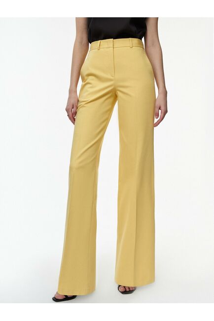 Брюки клеш женские желтые CA-316650024-008 от byME 