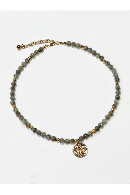 Чокер из Лабродорита - S00008 от  