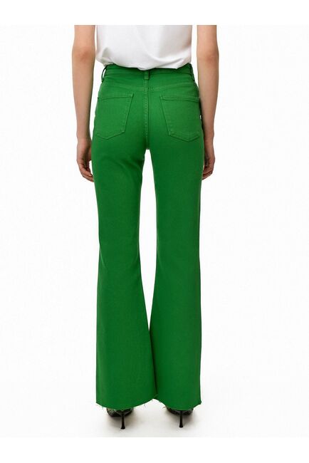 Джинсы женские зелёные от byME 