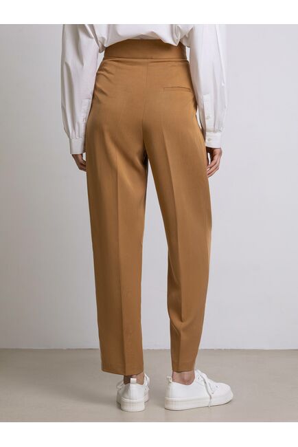 Брюки женские с двойным ремешком тоффи от byME 