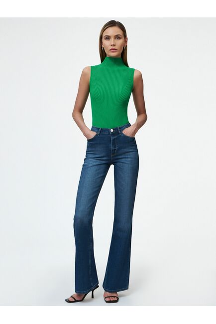 Джинсы женские темно-синие от byME 