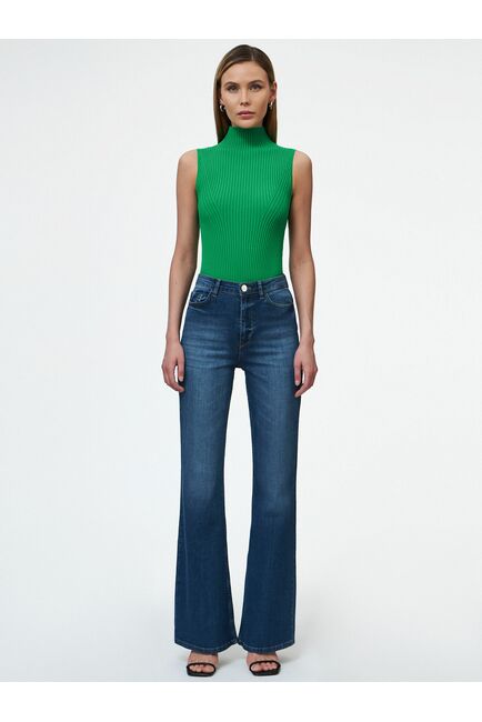 Джинсы женские темно-синие от byME 