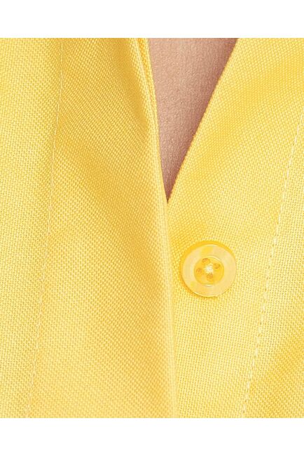 Женская рубашка с универсальным манжетом жёлтая - 8374 от byME 