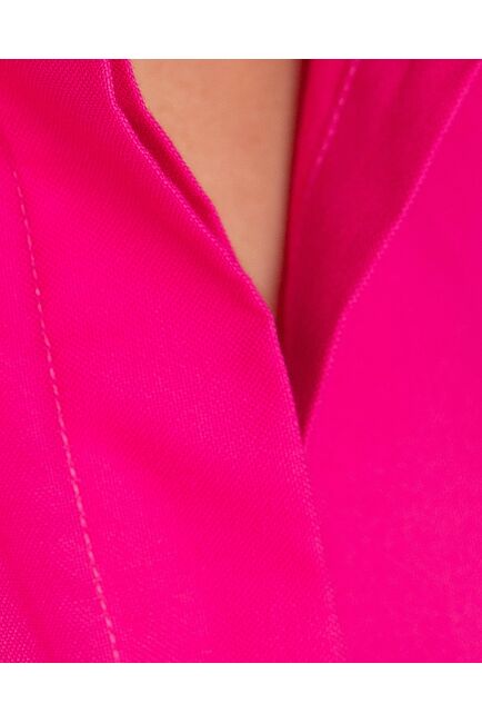 Женская рубашка с универсальным манжетом фуксия - 8376 от byME 