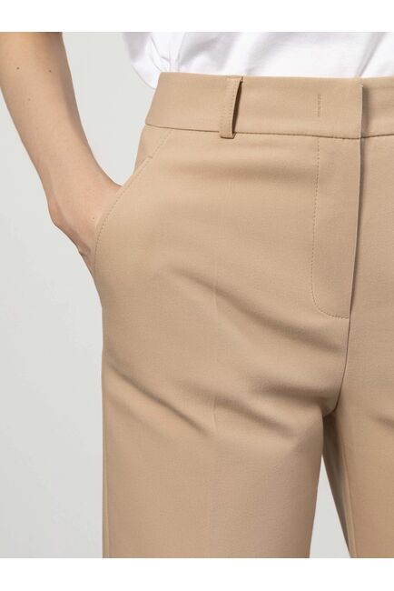 Женские брюки клеш кофейные от byME 