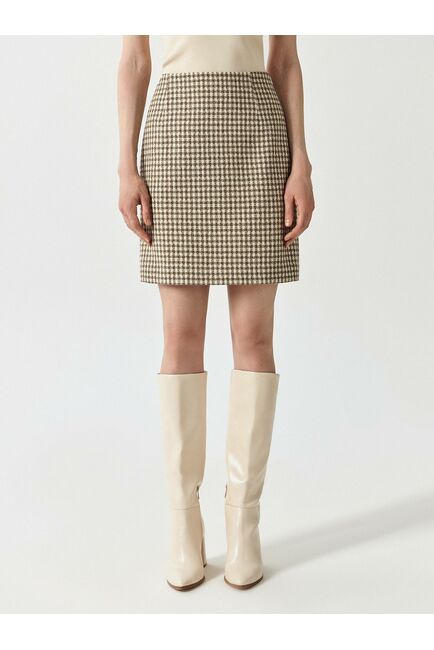 Юбка-мини в клетку от byME 
