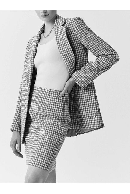 Юбка-мини в клетку от byME 