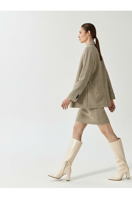 Юбка-мини в клетку от byME 