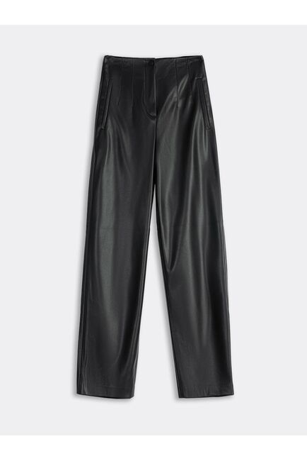 Брюки черные из экокожи CA-0-91205_50000-167 от ByME 