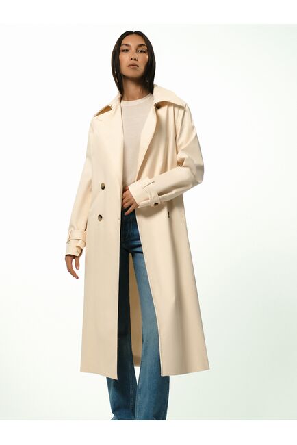 Джемпер с короткими рукавами молочного цвета от byME 