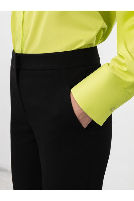 Брюки женские со стрелками темно-синие от byME 