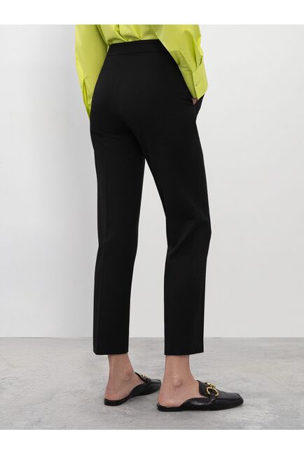 Брюки женские со стрелками темно-синие от byME 