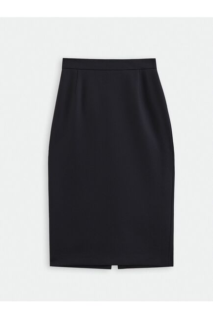 Прямая юбка-карандаш чёрная от byME 