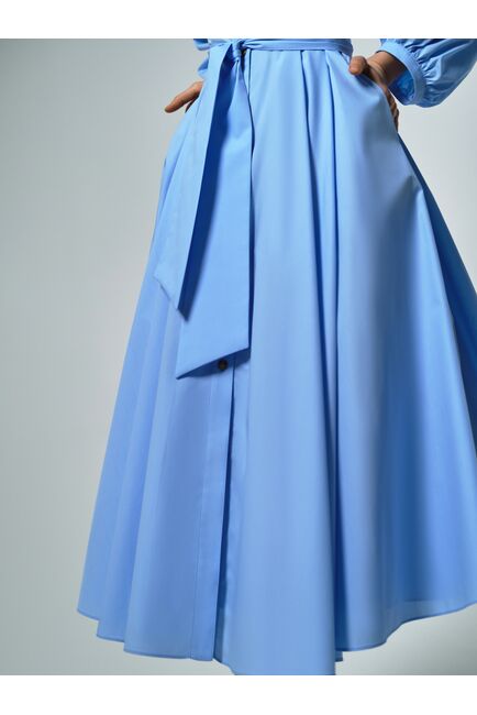 Платье-рубашка с поясом от byME 