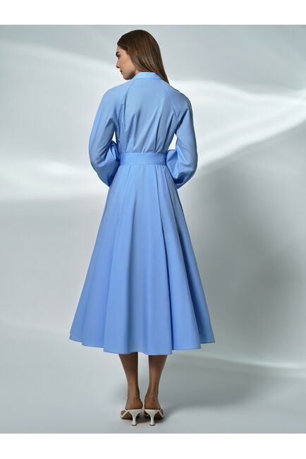 Платье-рубашка с поясом от byME 