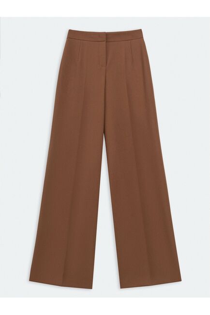 Брюки женские широкие прямые цвет карамель от byME 