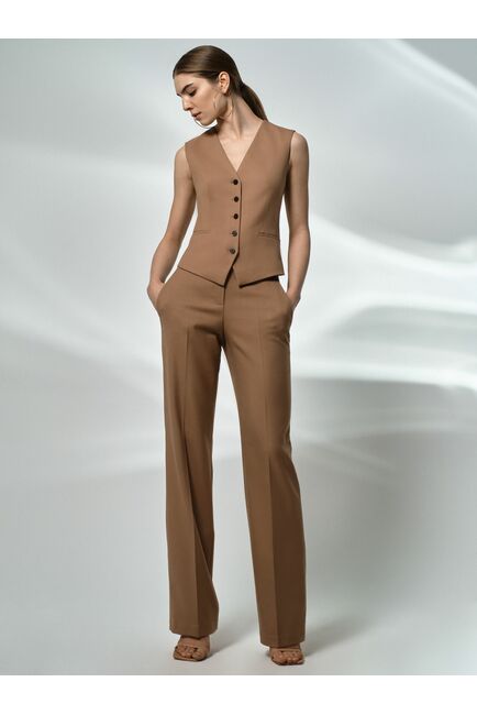 Удлиненные брюки со стрелками от byME 