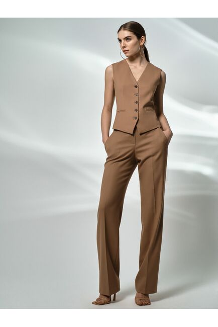 Удлиненные брюки со стрелками от byME 