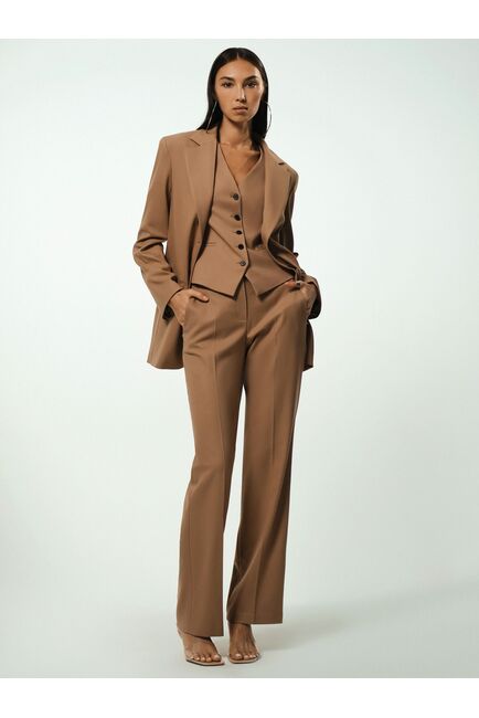 Удлиненные брюки со стрелками от byME 