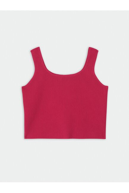 Укороченный трикотажный топ от byME 