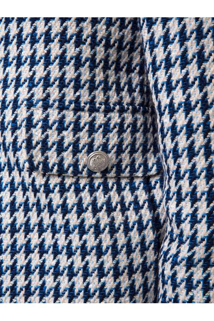 Твидовый жакет без воротника от byME 