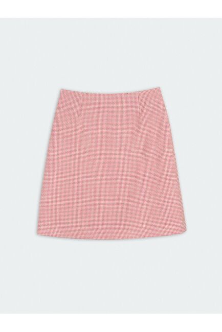 Твидовая юбка с высокой посадкой от byME 