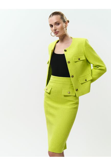 Юбка-карандаш из твида от byME 