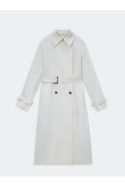 Удлинённый пиджак цвета экрю от byME 