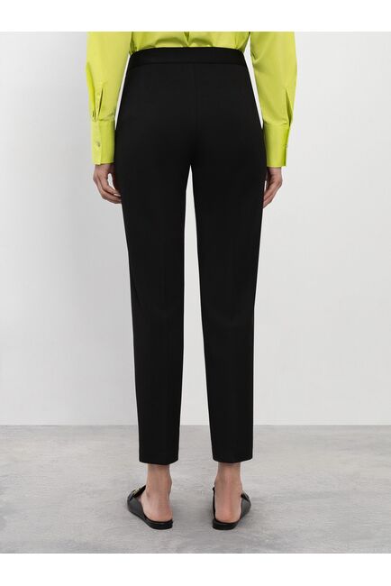 Брюки женские со стрелками темно-синие от byME 