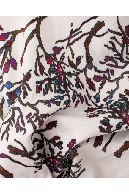 Женская рубашка под пуговицы с супатной застежкой полуприталенная - 8054 от ByME 