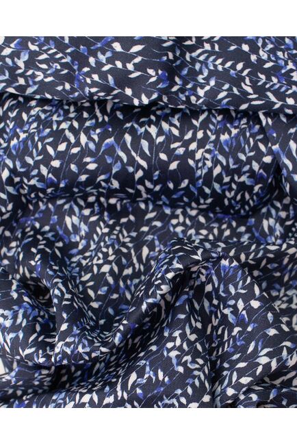 Женская рубашка воротник стойка под пуговицы с отделкой - 8194 от byME 