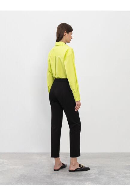 Брюки женские со стрелками темно-синие от byME 