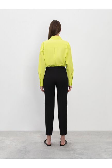 Брюки женские со стрелками темно-синие от byME 