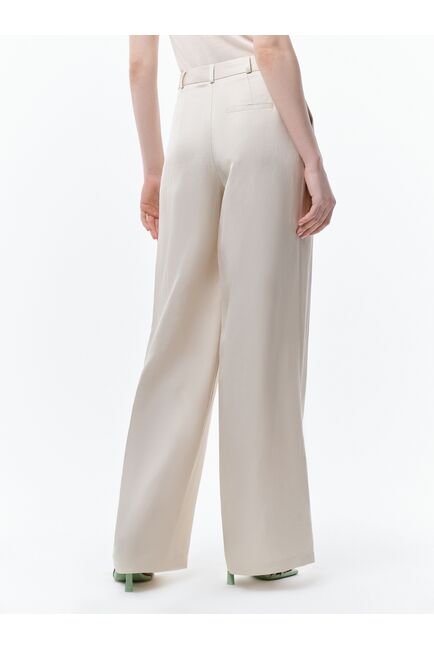 Широкие брюки с хлястиками от byME 